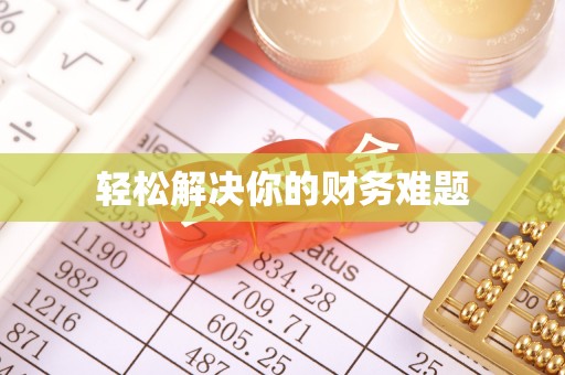 新蔡轻松解决你的财务难题