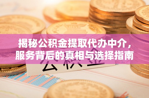 新蔡揭秘公积金提取代办中介，服务背后的真相与选择指南