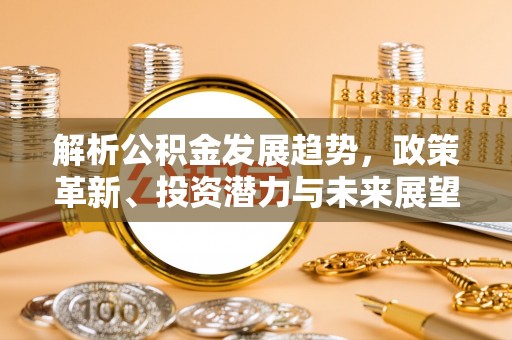 新蔡解析公积金发展趋势，政策革新、投资潜力与未来展望