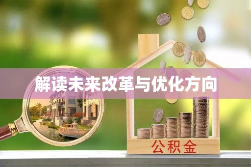 新蔡解读未来改革与优化方向
