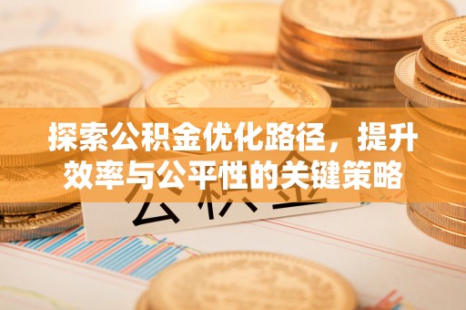 新蔡探索公积金优化路径，提升效率与公平性的关键策略