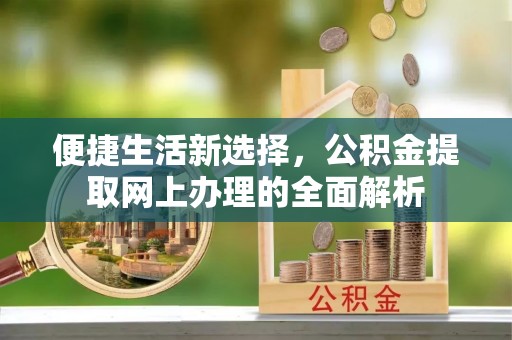 新蔡便捷生活新选择，公积金提取网上办理的全面解析