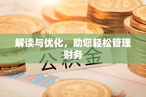 新蔡解读与优化，助您轻松管理财务