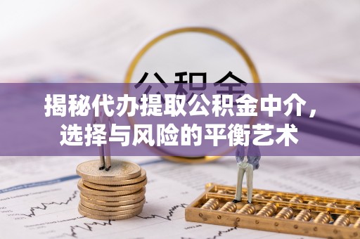新蔡揭秘代办提取公积金中介，选择与风险的平衡艺术