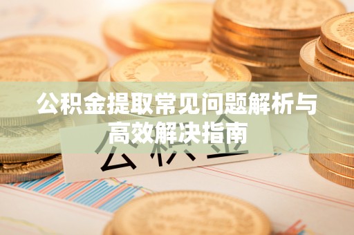 新蔡公积金提取常见问题解析与高效解决指南