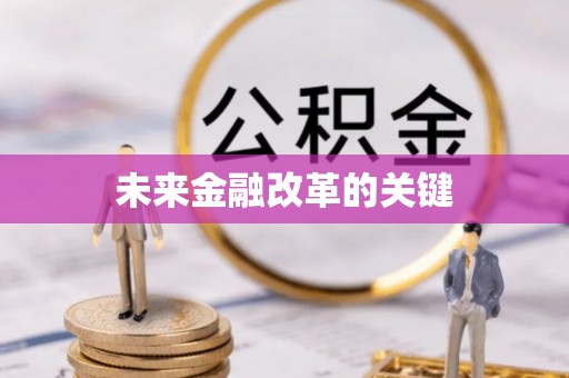 新蔡未来金融改革的关键