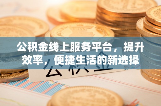 新蔡公积金线上服务平台，提升效率，便捷生活的新选择
